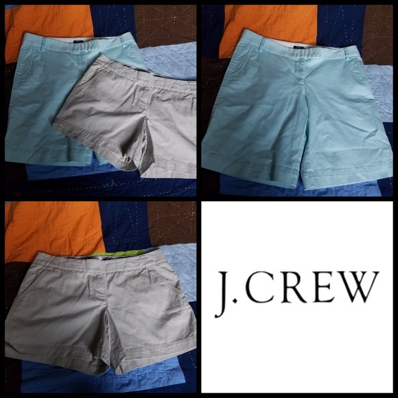J Crew khaki shorts bundles sz 12 - Picture 1 of 7
